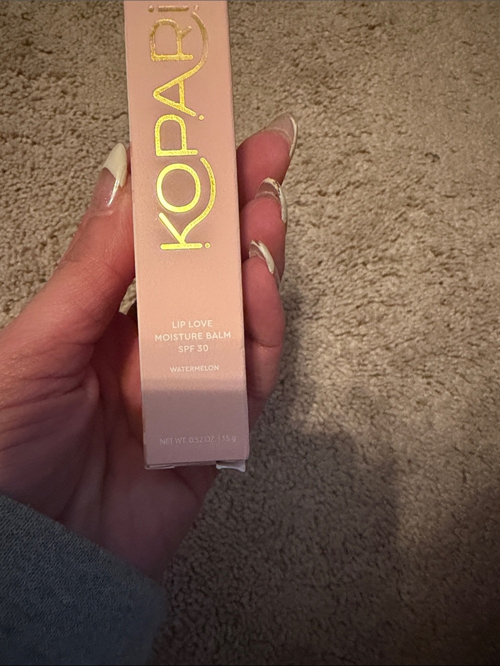 Kopari Lip Love Moisture Balm SPF 30 — Soft Pink Packaging